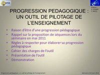 1_Progression pédagogique